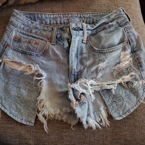 Jean shorts